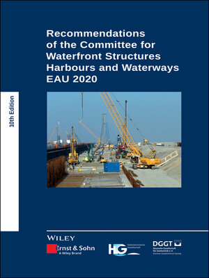 cover image of Recommendations of the Committee for Waterfront Structures Harbours and Waterways